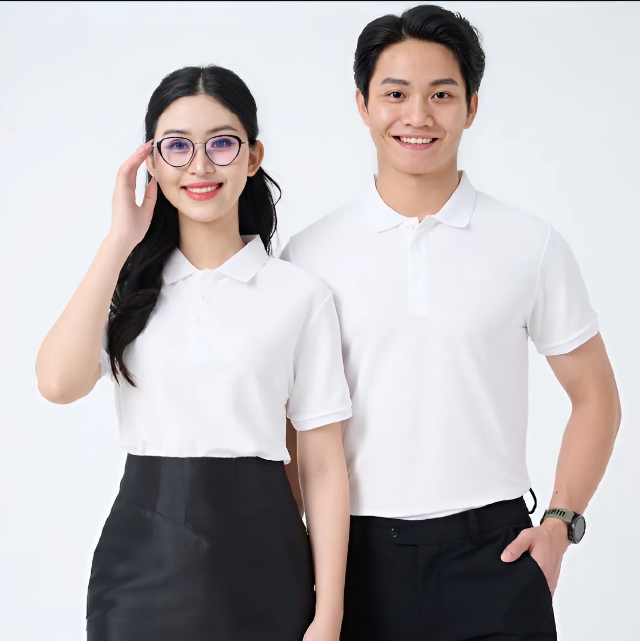 Đồng Phục Áo Polo Logo Trơn