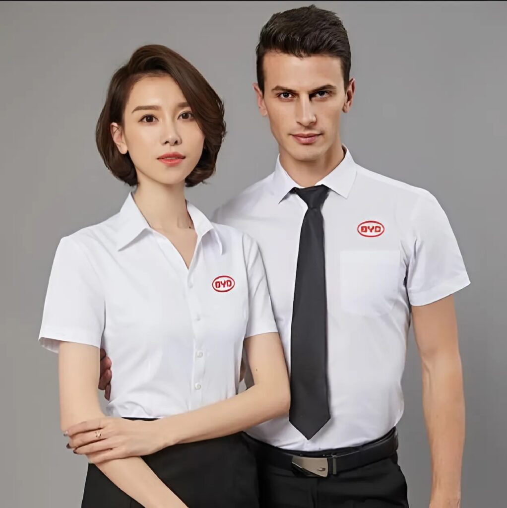 Sơ Mi Tay Ngắn In Logo Theo Yêu Cầu