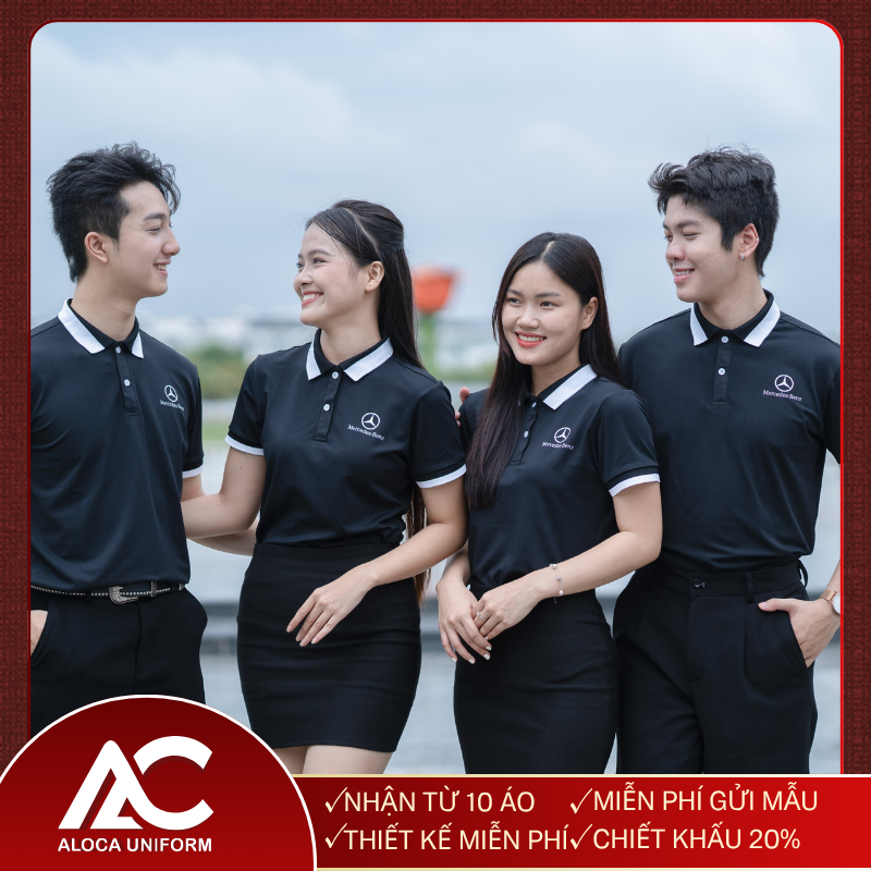 Đồng phục áo polo in logo