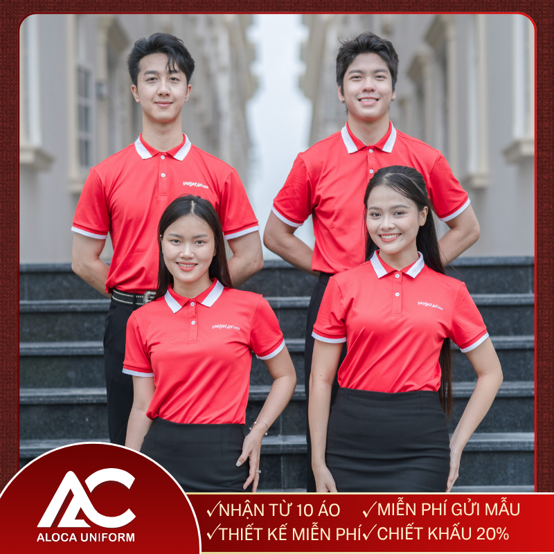 Áo polo đồng phục teambuilding, đồng phục thiết kế theo yêu càu