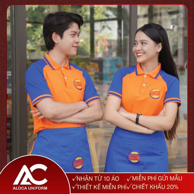 Áo Polo Đồng Phục Doanh Nghiệp F&B - Thiết Kế Theo Yêu Cầu