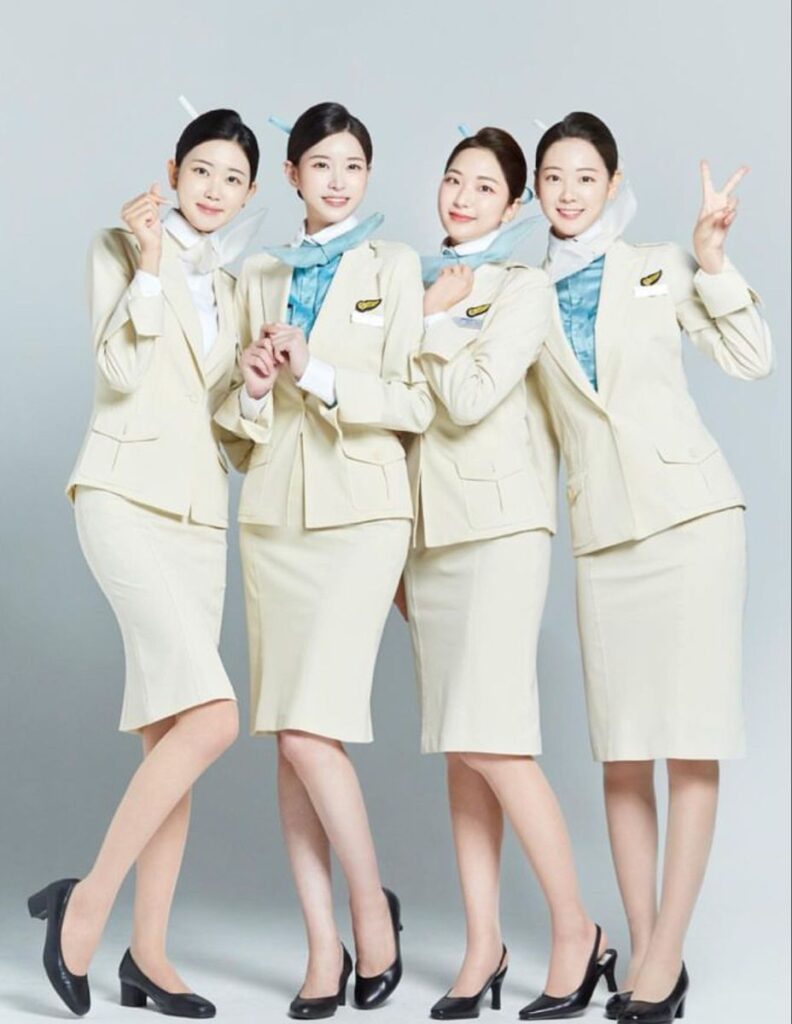 đồng phục tiếp viên đồng phục Korean Air
