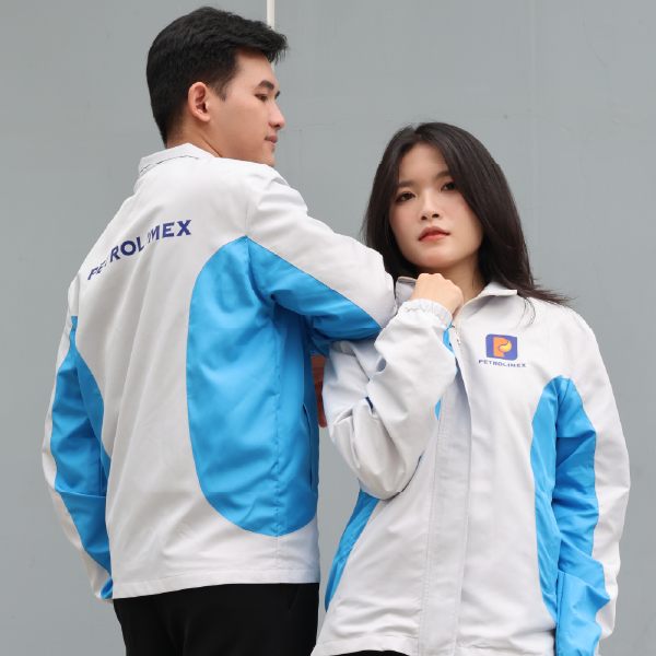 Áo Khoác Gió Đồng Phục In Logo Theo Yêu Cầu