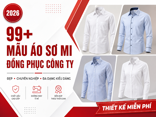 99 + ÁO SƠ MI ĐỒNG PHỤC CÔNG TY