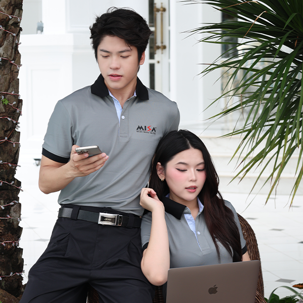 Áo polo đồng phục misa